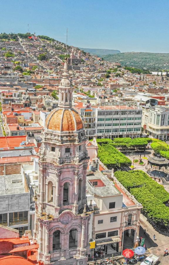 Hotel Plaza Sahuayo Eksteriør bilde